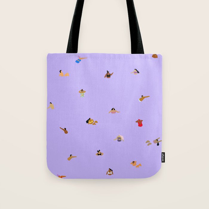 Lilac Blues Tote Bag Gallery Image 1