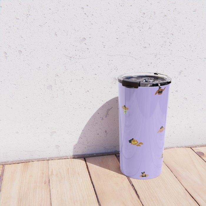 Lilac Blues Travel Mug Gallery Image 4
