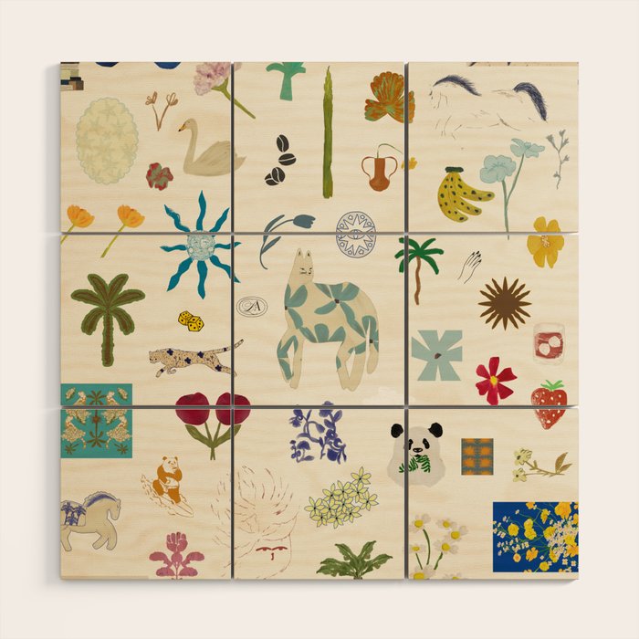 Mixis  Wood Wall Art Gallery Image 1