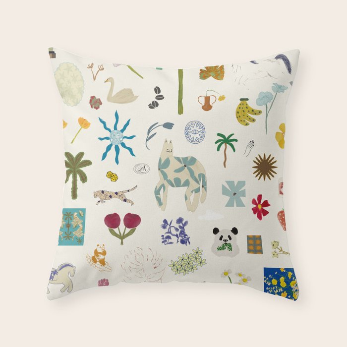 Mixis  Throw Pillow Gallery Image 6