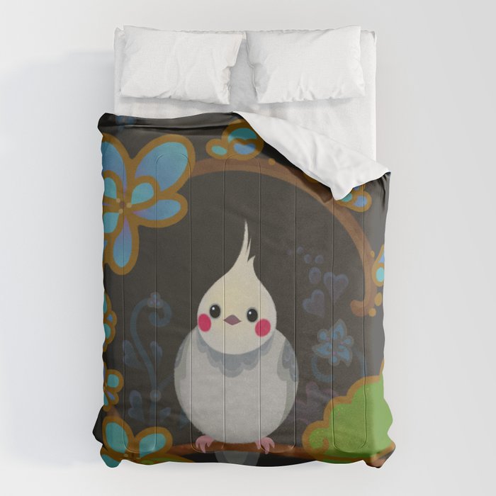 Cockatiel Comforter Gallery Image 6