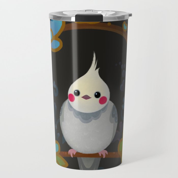 Cockatiel Travel Mug Gallery Image 1