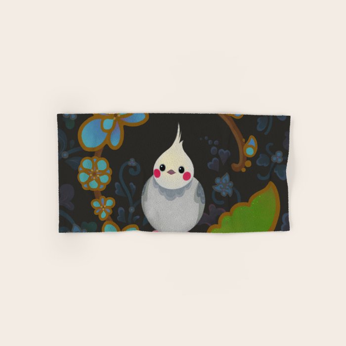 Cockatiel Bath Towel Gallery Image 1