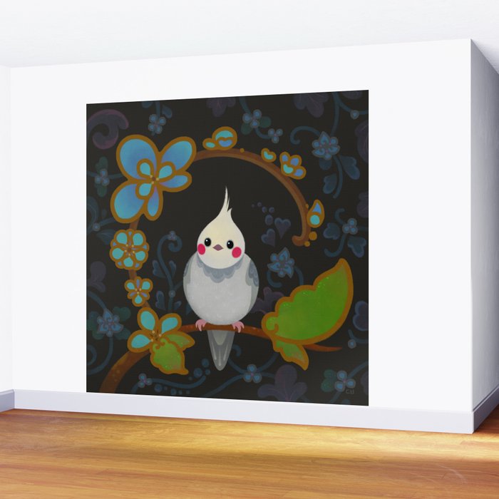Cockatiel Wall Mural Gallery Image 2