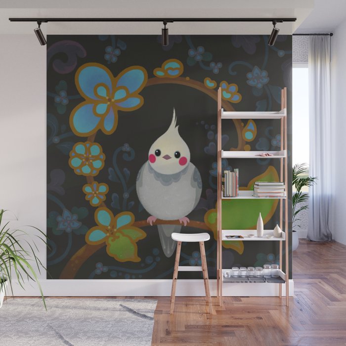 Cockatiel Wall Mural Gallery Image 1