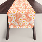 Floral Bliss Pattern - Peach Fuzz Table Runner Gallery Image 1