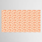 Floral Bliss Pattern - Peach Fuzz Tablecloth Gallery Image 2
