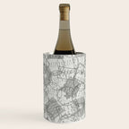 Vintage Texas Austin Travel Stamp Pattern Wine Chiller Gallery Image 2