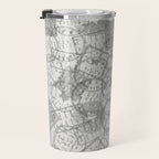 Vintage Texas Austin Travel Stamp Pattern Travel Mug Gallery Image 3