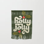 Holly Jolly Lettering Wall Hanging Gallery Image 1