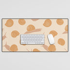 Retro Snail Pattern Desk Mat Gallery Image 1