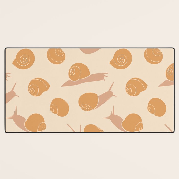 Retro Snail Pattern Desk Mat Gallery Image 3