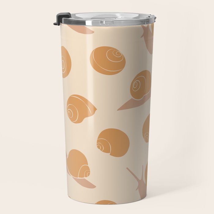 Retro Snail Pattern Travel Mug Gallery Image 3