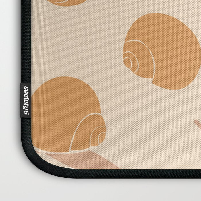 Retro Snail Pattern Laptop Sleeve Gallery Image 3