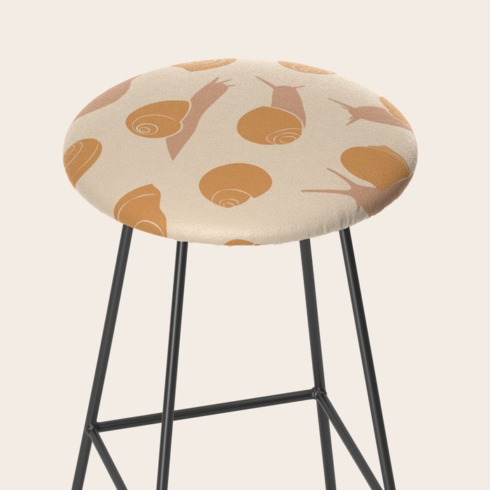 Retro Snail Pattern Stool Gallery Image 2