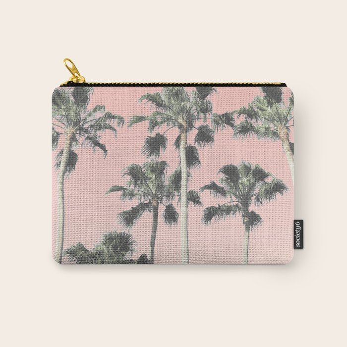 Blush Palms Carry All Pouch Gallery Image 1