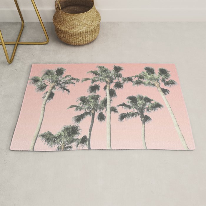 Blush Palms Rug Gallery Image 1