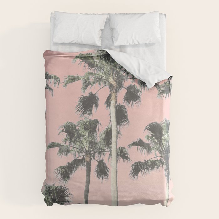 Blush Palms Duvet Cover Gallery Image 6