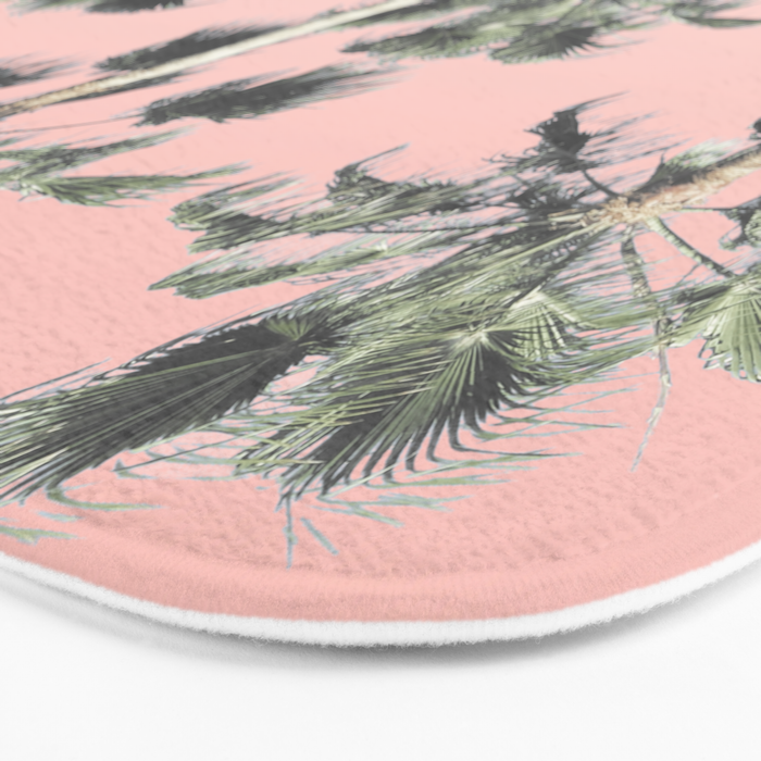 Blush Palms Bath Mat Gallery Image 3