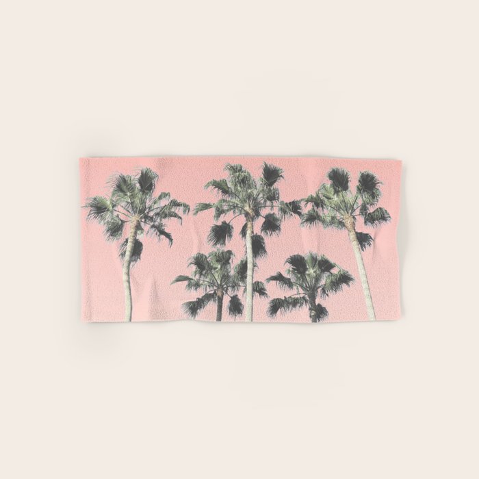 Blush Palms Bath Towel Gallery Image 1