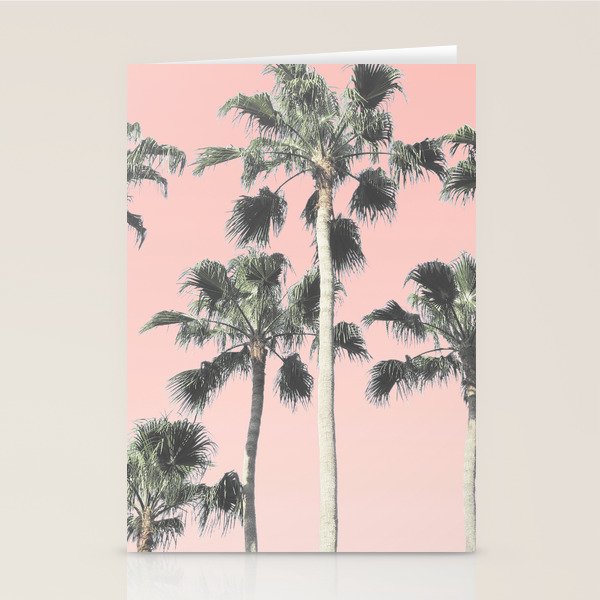 Blush Palms Stationery Card Gallery Image 2