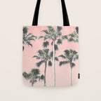 Blush Palms Tote Bag Gallery Image 1