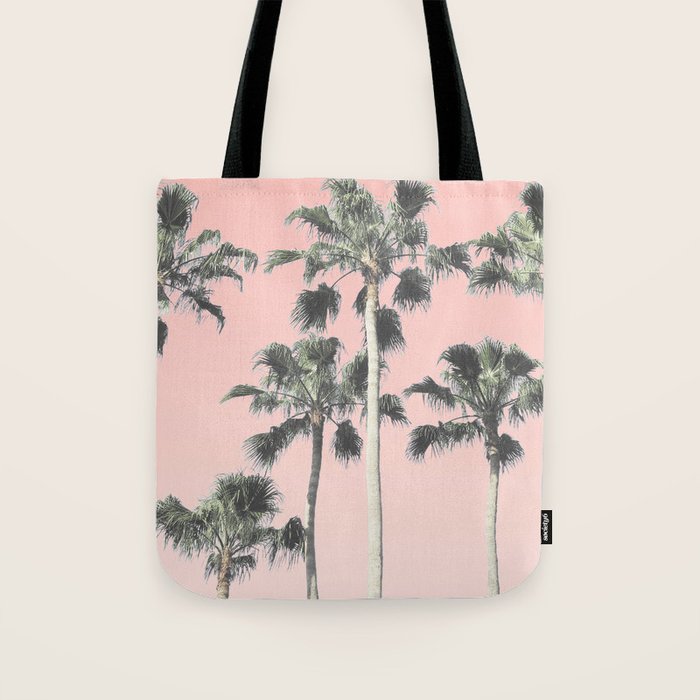 Blush Palms Tote Bag Gallery Image 1