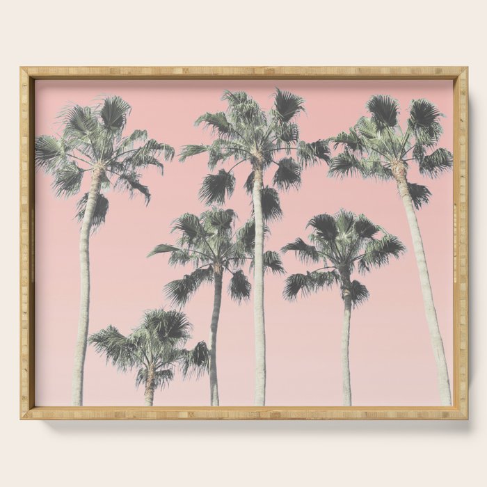 Blush Palms Serving Tray Gallery Image 1