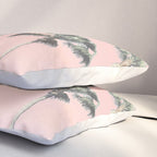 Blush Palms Pillow Sham Gallery Image 3