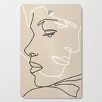 Abstract Face 16 Cutting Board Gallery Image 1
