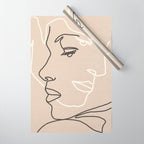 Abstract Face 16 Wrapping Paper Gallery Image 1