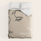 Abstract Face 16 Comforter Gallery Image 6