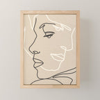 Abstract Face 16 Mini Art Print Gallery Image 1