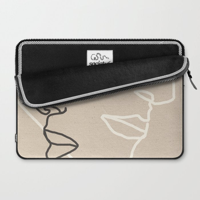 Abstract Face 16 Laptop Sleeve Gallery Image 2