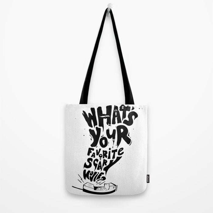 What's Your Favorite Scary Movie? Tote Bag Gallery Image 2