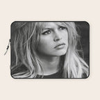 Brigitte Bardot Retro Vintage Art Laptop Sleeve Gallery Image 1