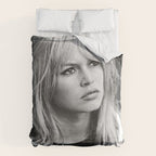 Brigitte Bardot Retro Vintage Art Duvet Cover Gallery Image 6
