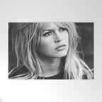 Brigitte Bardot Retro Vintage Art Welcome Mat Gallery Image 1