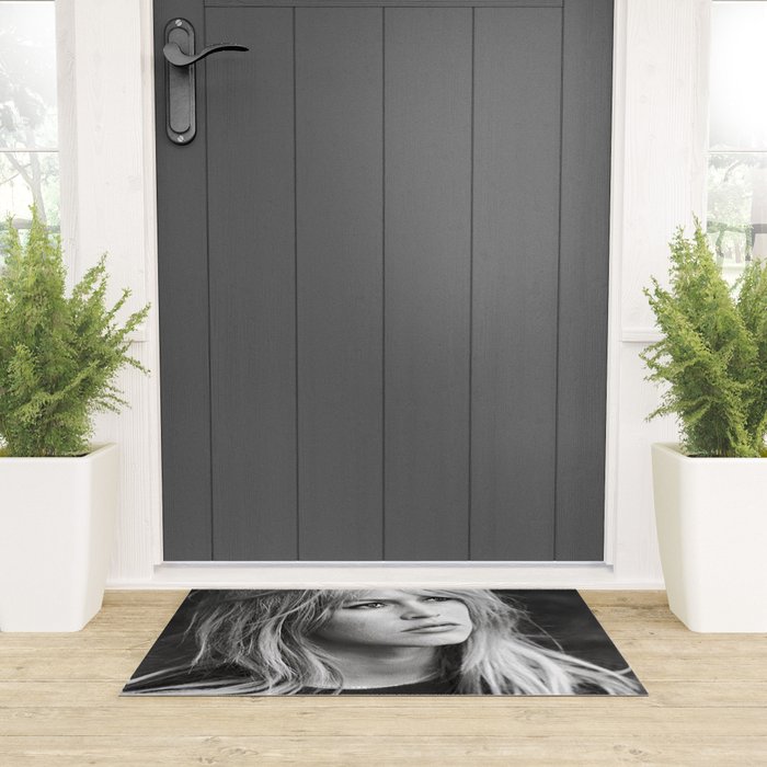 Brigitte Bardot Retro Vintage Art Welcome Mat Gallery Image 3
