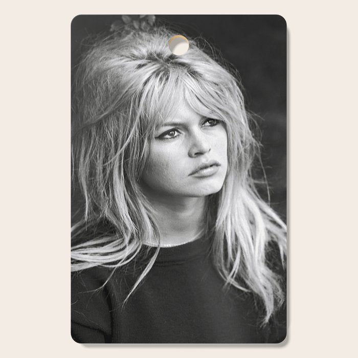 Brigitte Bardot Retro Vintage Art Cutting Board Gallery Image 1