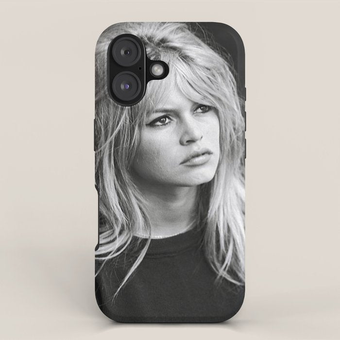 Brigitte Bardot Retro Vintage Art iPhone Case Gallery Image 1