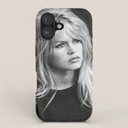 Brigitte Bardot Retro Vintage Art iPhone Case Gallery Image 1