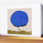 Blue Flower Wall Mural Gallery Image 2