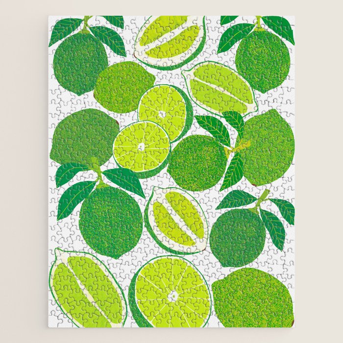 Lime Harvest Jigsaw Puzzle Gallery Image 1