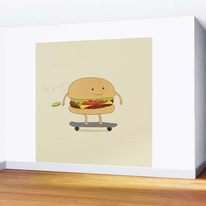Fast Food Wall Mural Gallery Image 2