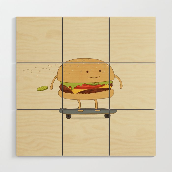 Fast Food Wood Wall Art Gallery Image 1