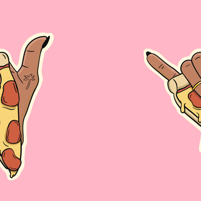 PIZZA SHAKA (DARK) Coffee Mug Gallery Image 2