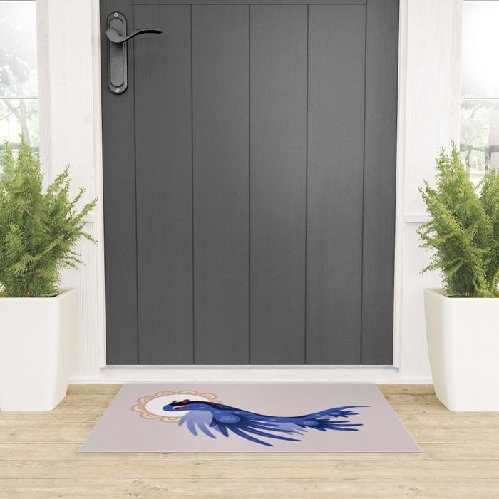 Blue dragon Welcome Mat Gallery Image 3