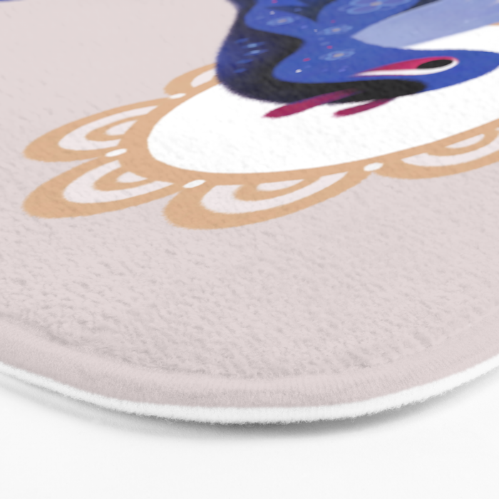 Blue dragon Bath Mat Gallery Image 3