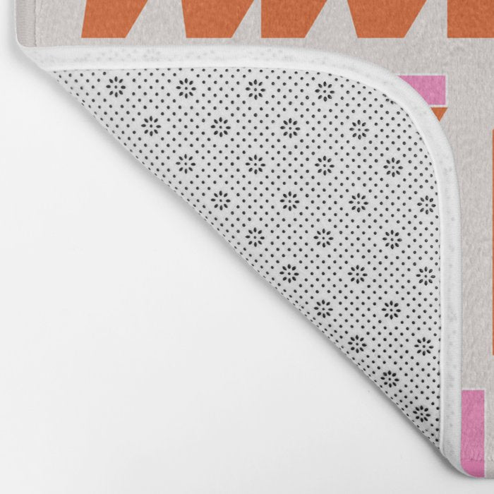 Wake Up And Do The Damn Thing Bath Mat Gallery Image 2